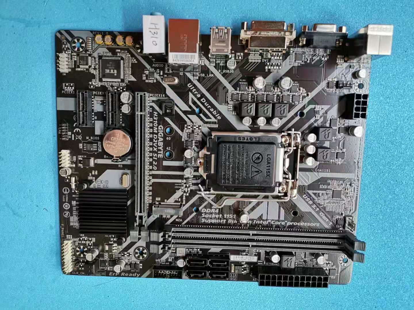 BHC404：特惠价出售9.99新技嘉H110主板 ，加个i3或i5 CPU,（支持8，9代U）可满足家庭娱乐和公司办公日常使用。性价比高！经济实惠！质保三年。