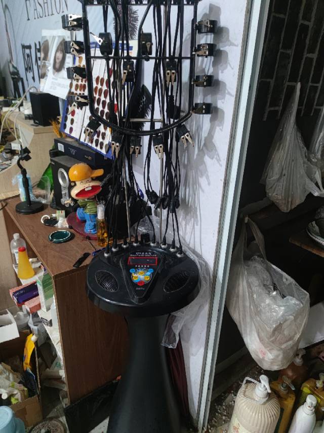 怎样一台黑旋风烫发机100元全包