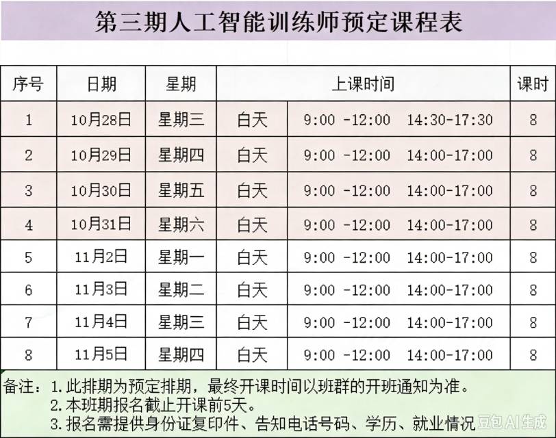北海免费职业培训