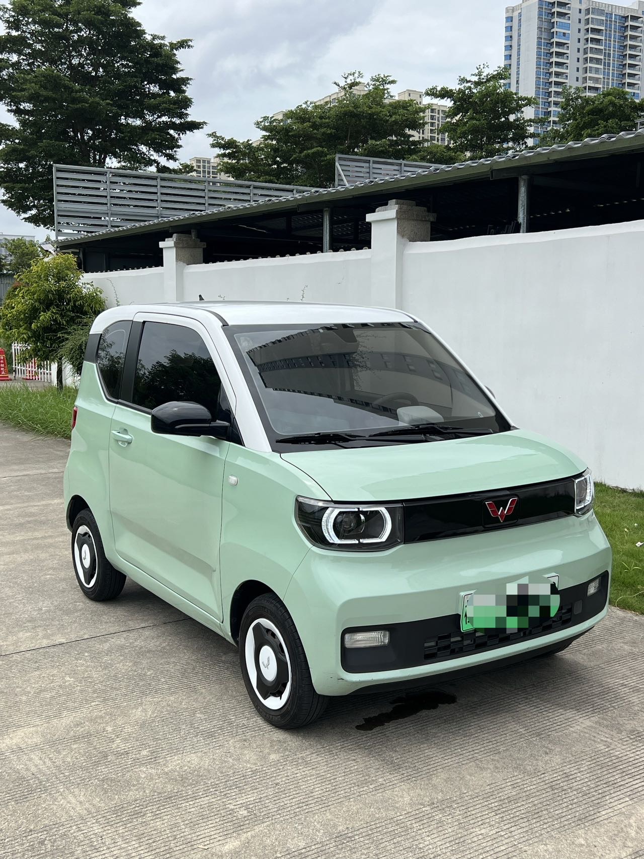 22年五菱马卡龙mini新能源车
