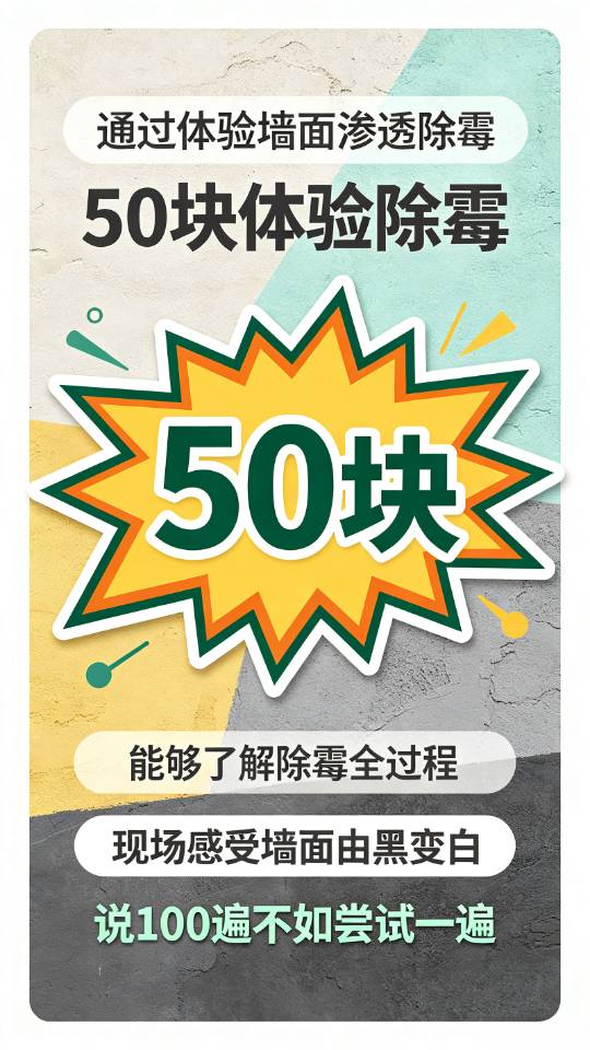 专业墙面除霉服务