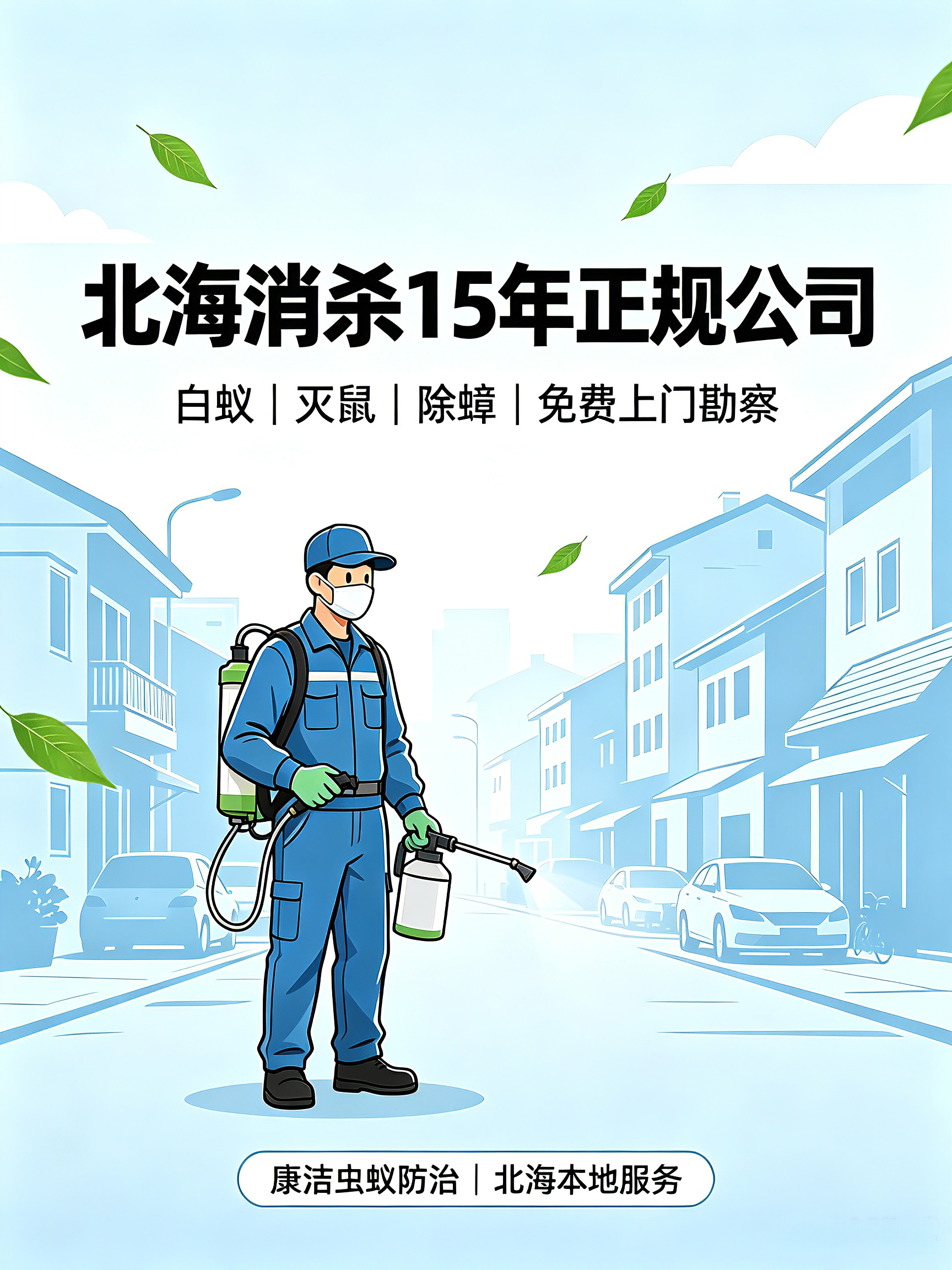除四害、虫蚁防治认准｜北海市康洁