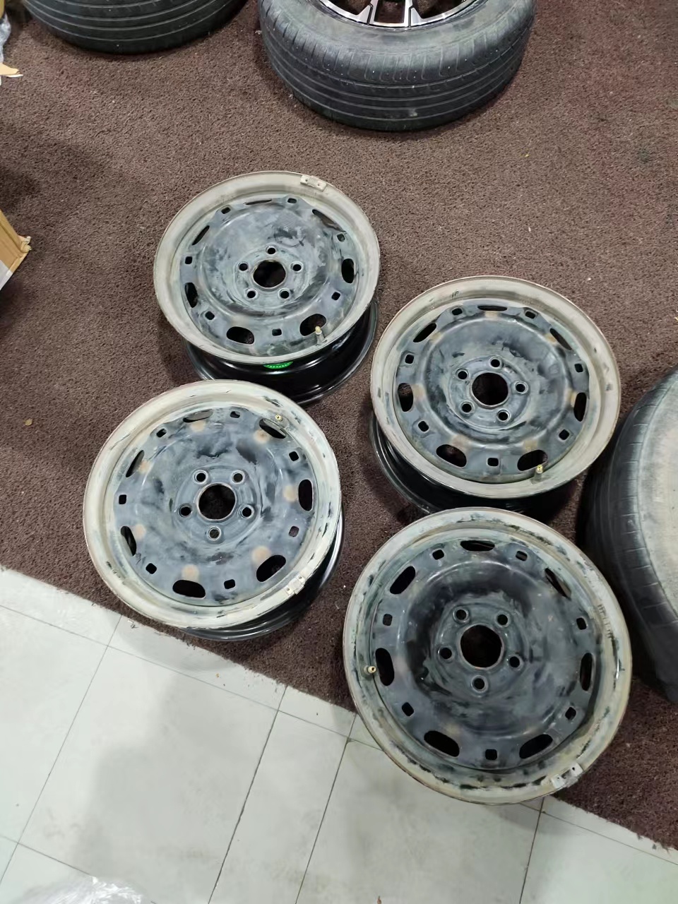 polo14寸铁轮毂